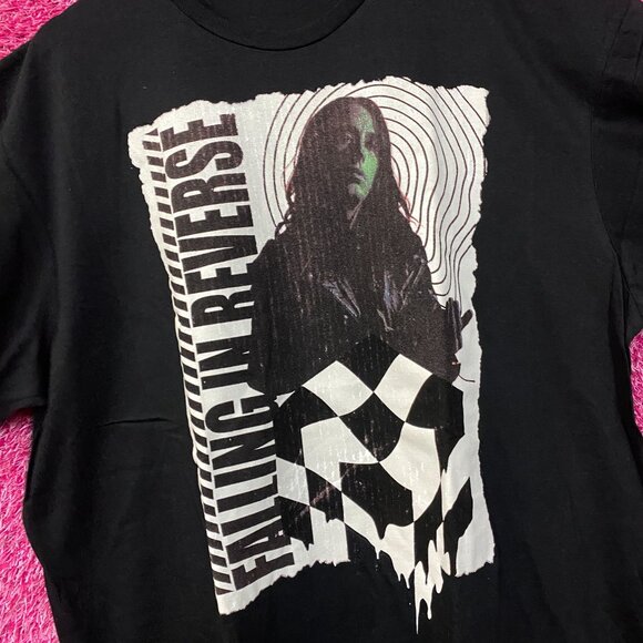 Falling In Reverse 21 Chequered Rock Band T-Shirt XL - Picture 4 of 4